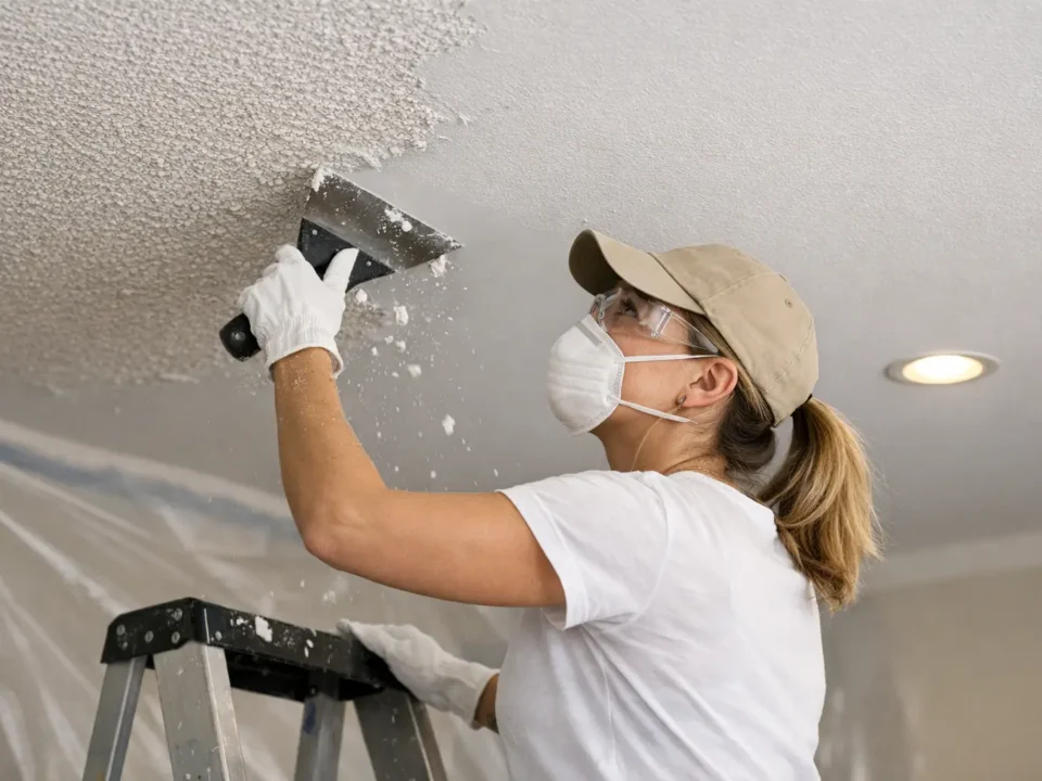 Ceiling Texture Removal Done Right