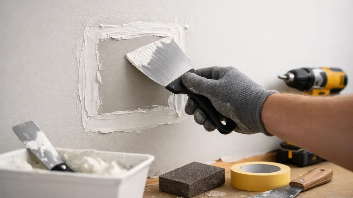 Drywall Patch Repair Done Right