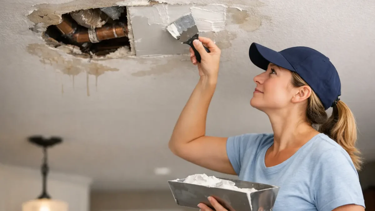 Drywall Repair After Plumbing Leak