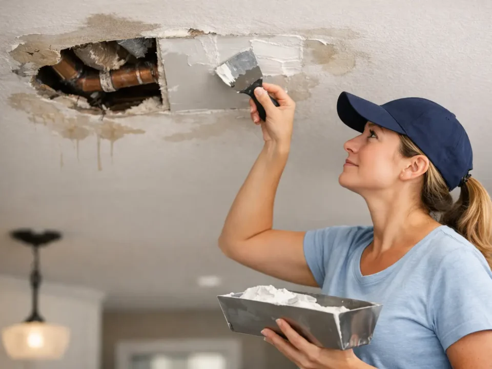 Drywall Repair After Plumbing Leak