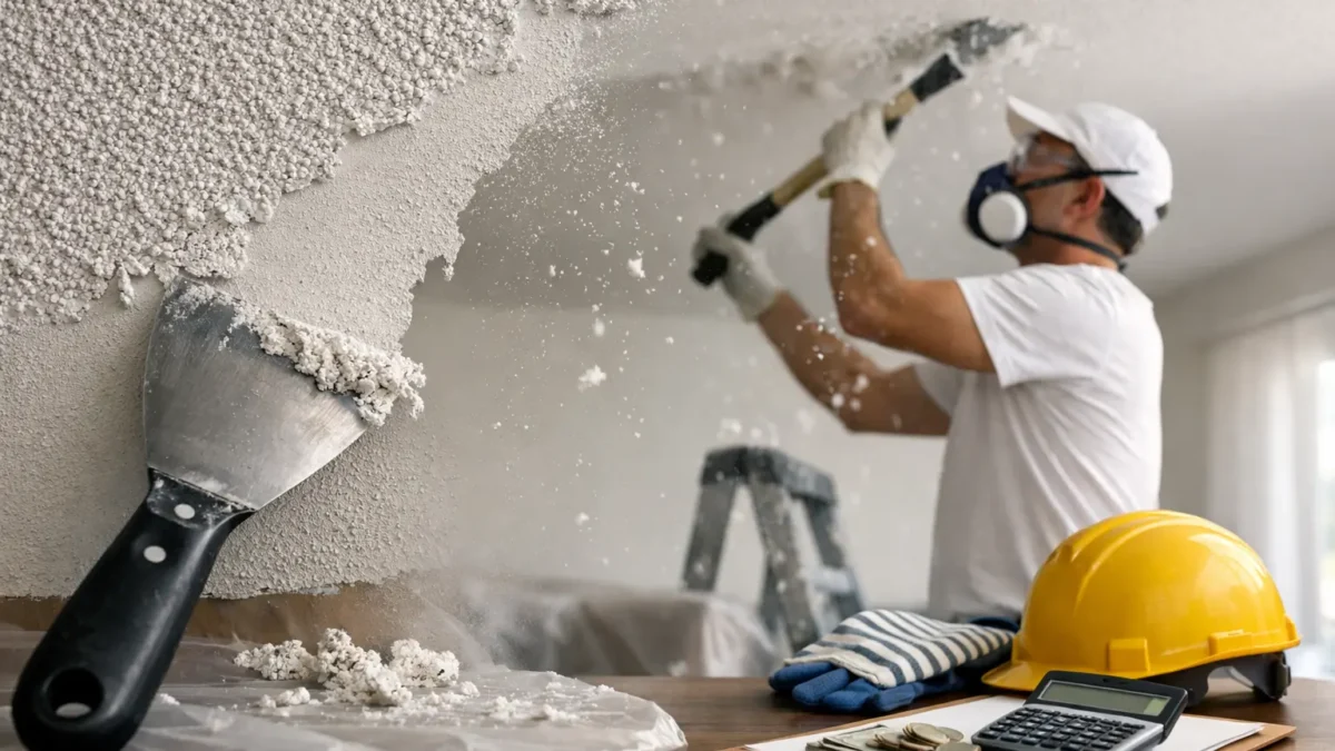 Popcorn Ceiling Removal Cost Explained