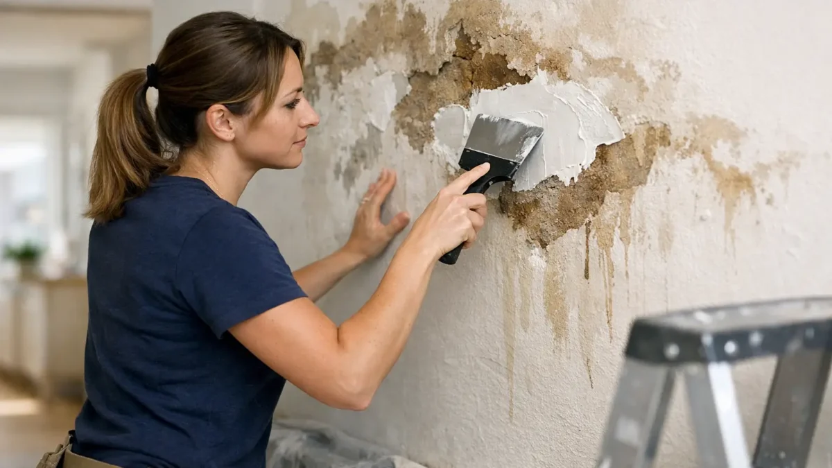 Water Damaged Drywall Repair Done Right