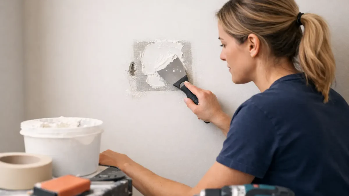 How to Repair Drywall Holes the Right Way
