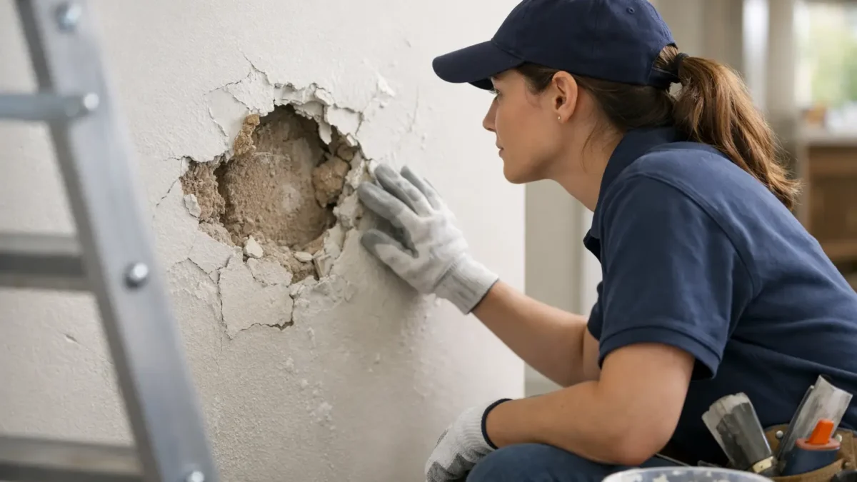 When to Call an Emergency Drywall Repair Service