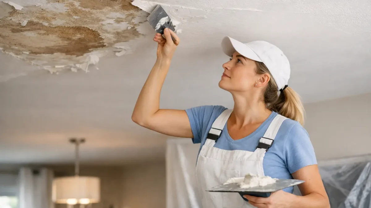 Guide to Ceiling Resurfacing After Damage