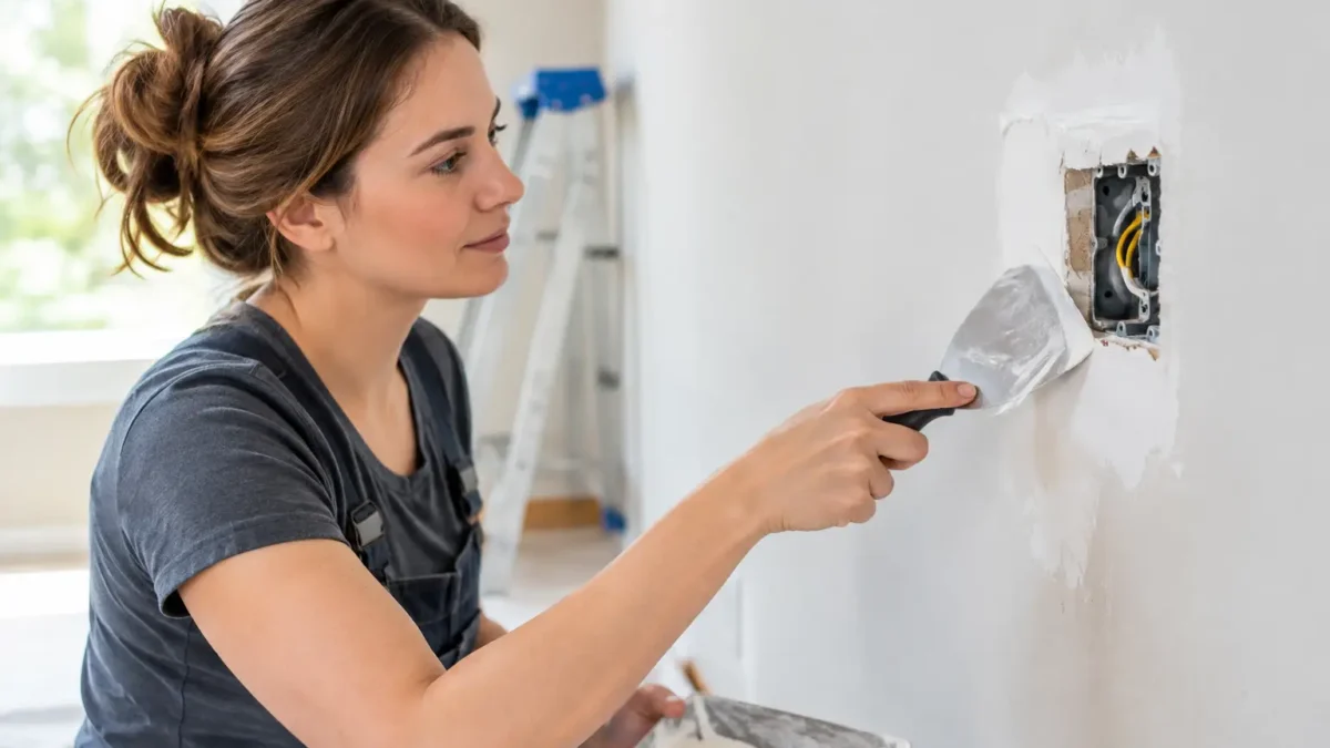 How to Repair Drywall After Electrical Work