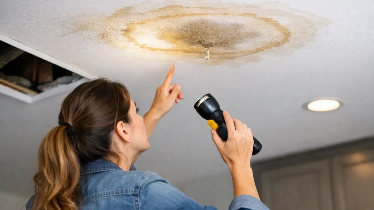 What Causes Ceiling Stains? Find the Source