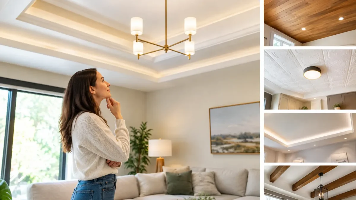 Best Ceiling Options for Dated Interiors